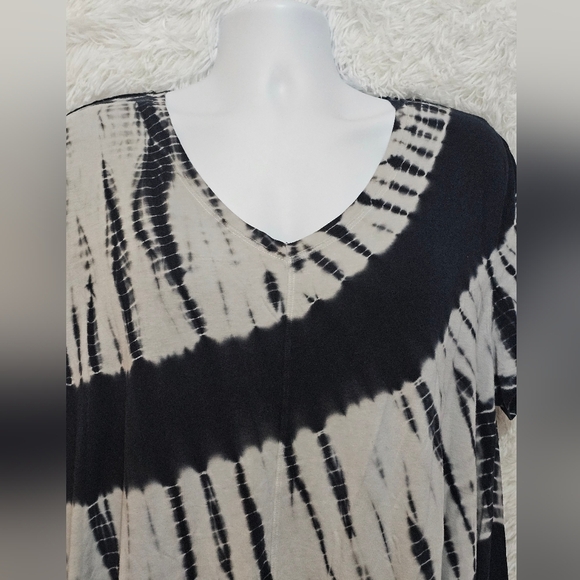 Calvin Klein Monochrome Tie-Dye Short Sleeve Tee - Picture 4 of 9